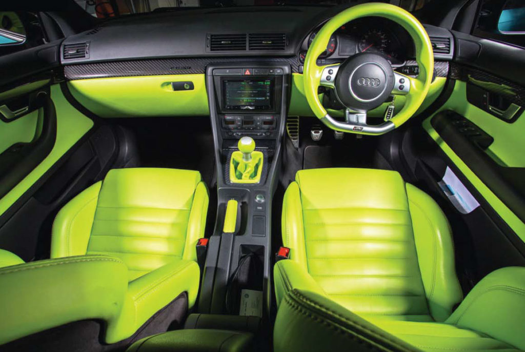 Audi rs4 interior