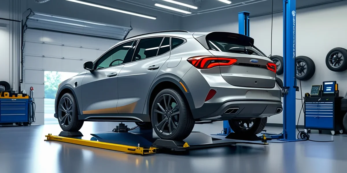 Mecânico experiente verificando o motor de um carro em uma oficina, ilustrando o conceito de manutenção preventiva automotiva para garantir a segurança e economia do veículo.