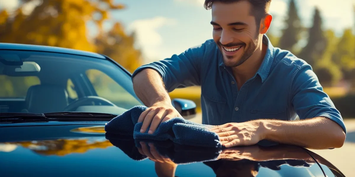 Cera 3M Paste Wax aplicada em carro preto, mostrando brilho intenso e acabamento premium em 2025