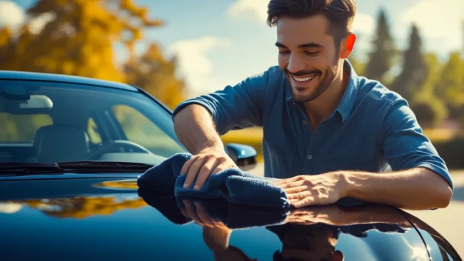 cera-3m-paste-wax-review-2025 Cera 3M Paste Wax aplicada em carro preto, mostrando brilho intenso e acabamento premium em 2025