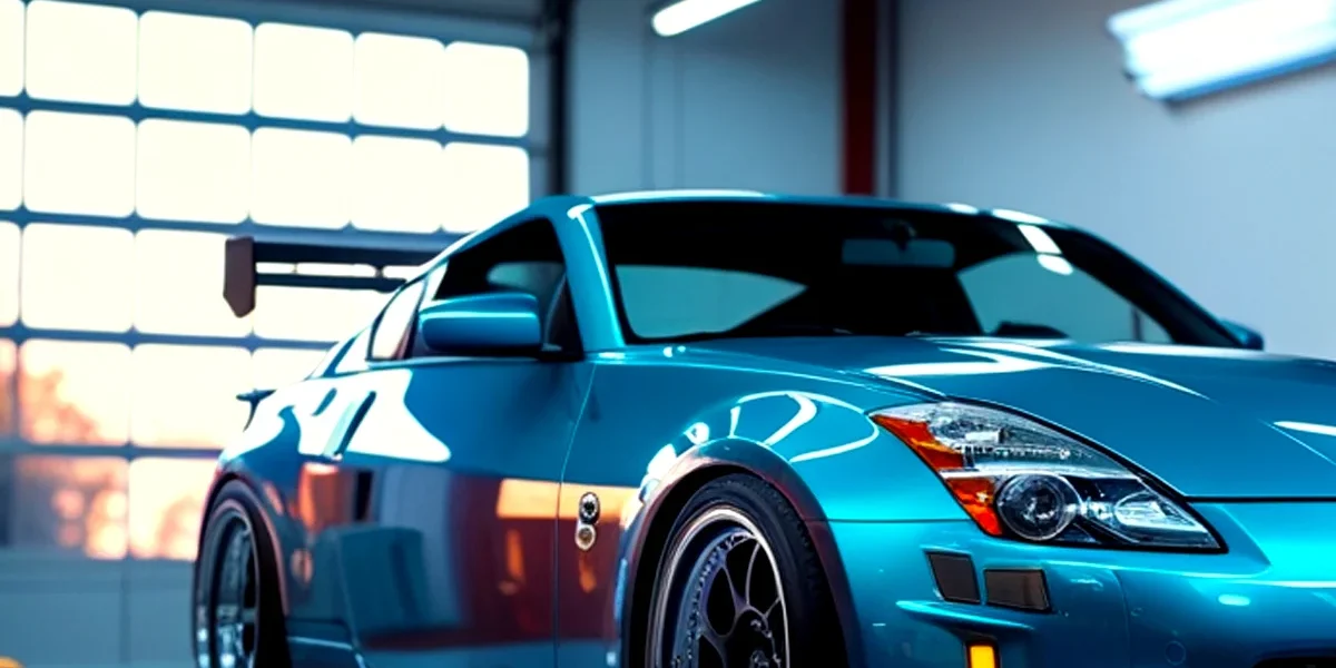 Vidro lateral de um carro com insulfilm de alta qualidade, ilustrando o efeito de privacidade e proteção solar.