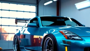 Vidro lateral de um carro com insulfilm de alta qualidade, ilustrando o efeito de privacidade e proteção solar.