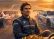 Ilustração artística em homenagem a Alessandro Zanardi, destacando seus carros de corrida e o legado na velocidade.